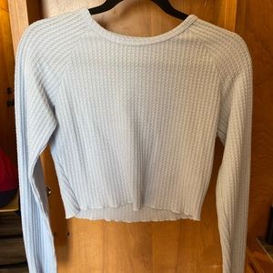 Long sleeve light blue shirt!